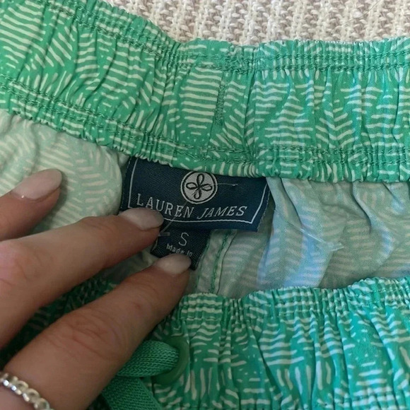 LAUREN James Teal Shorts Like New - Picture 8 of 8
